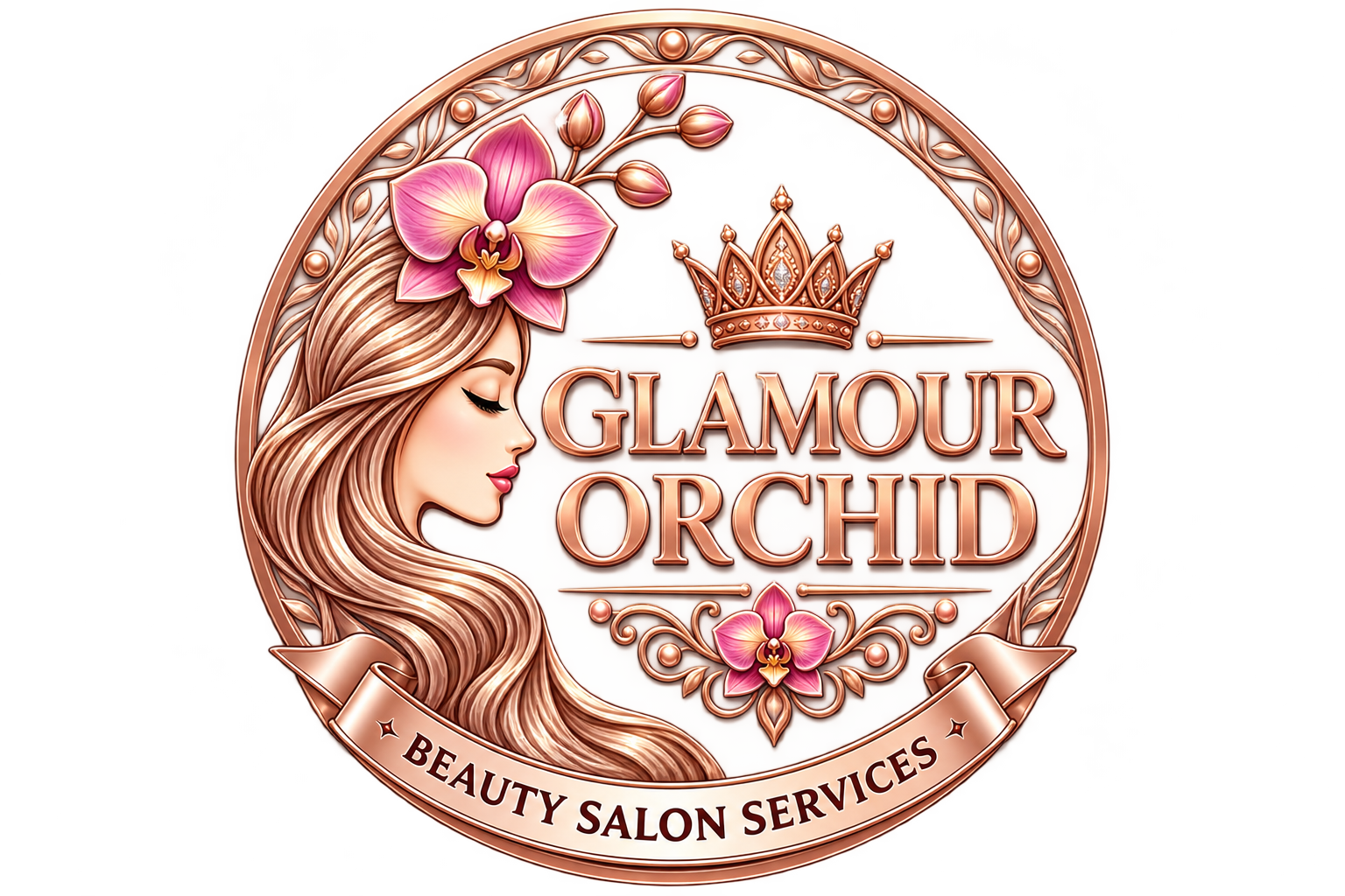 Glamour Orchid Logo